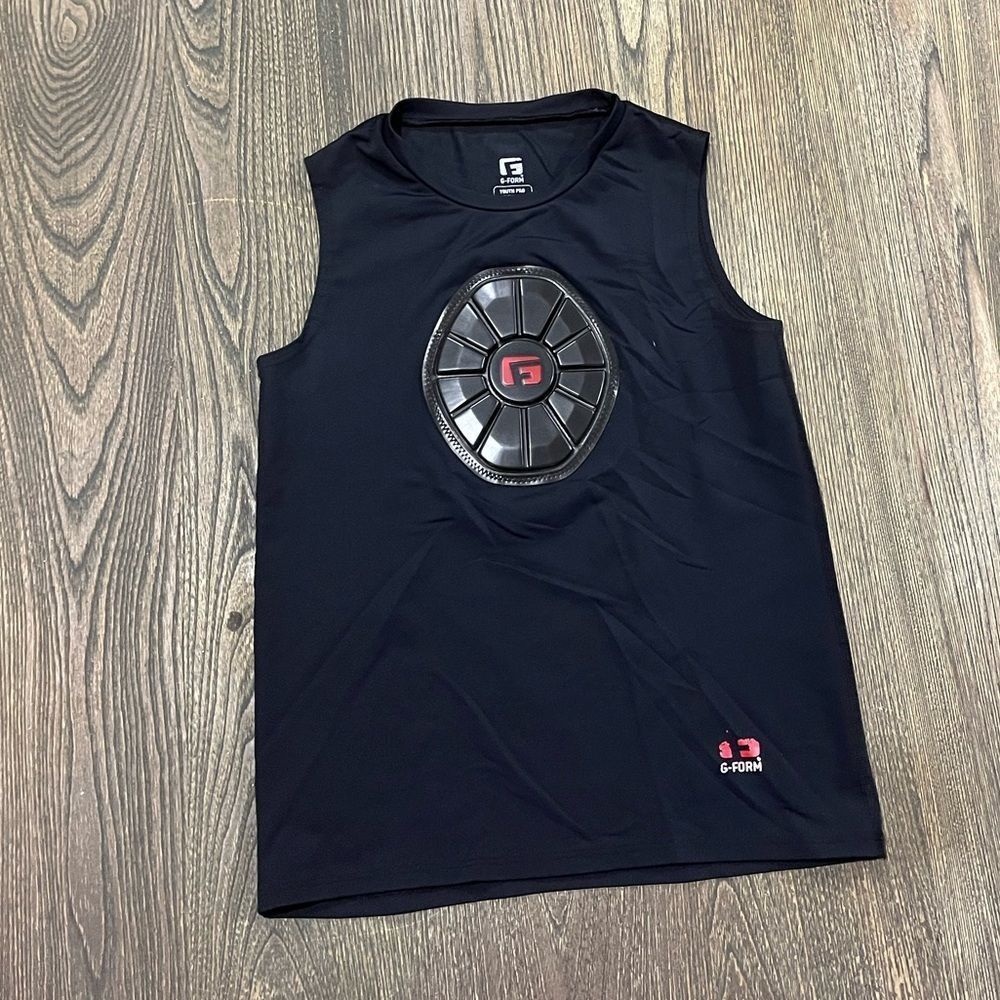 G-Form Youth Girls Softball Tank Top Dri Fit Undershirt Black Size M